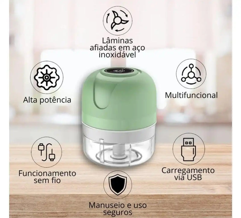 Mini Processador Elétrico - Super oferta!