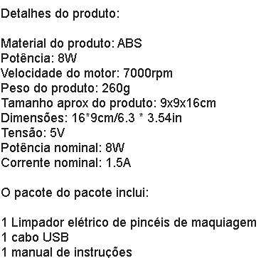 Limpador de Pinceis de Maquiagem - Esterilização UV e Vibração Sônica - SUPER OFERTA 🤩