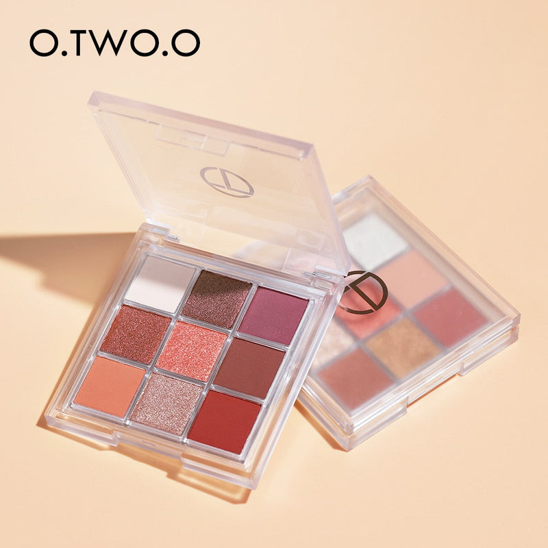 Paleta de Sombras O.TWO.O - 09 Cores